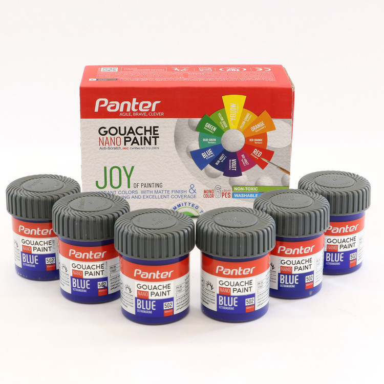 گواش پنتر کد GP-711-6 بسته 6 عددی