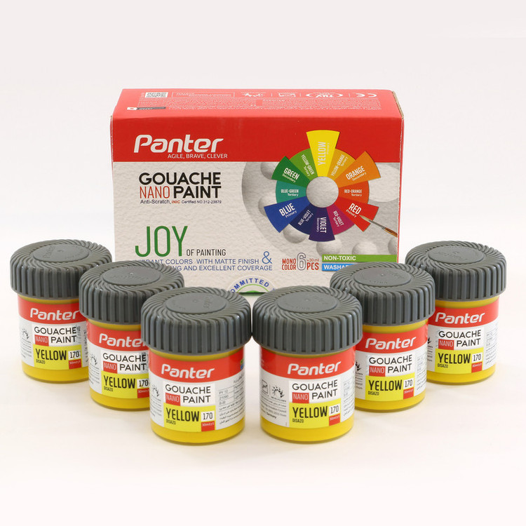 گواش پنتر کد GP-711-6 بسته 6 عددی