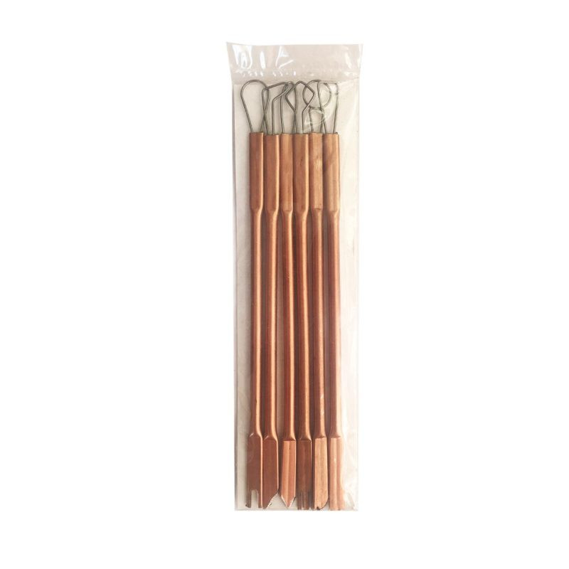 ابزار سفالگری مدل metal-06  کد 371 مجموعه 6 عددی