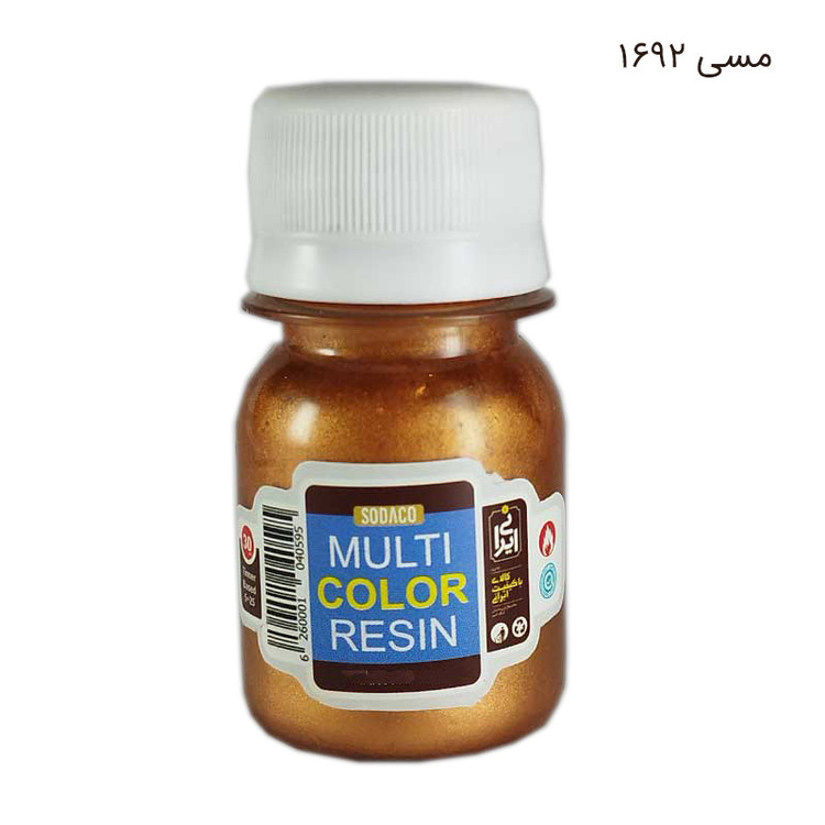 رنگ رزین سوداکو مدل مولتی رزین حجم 30 میلی لیتر