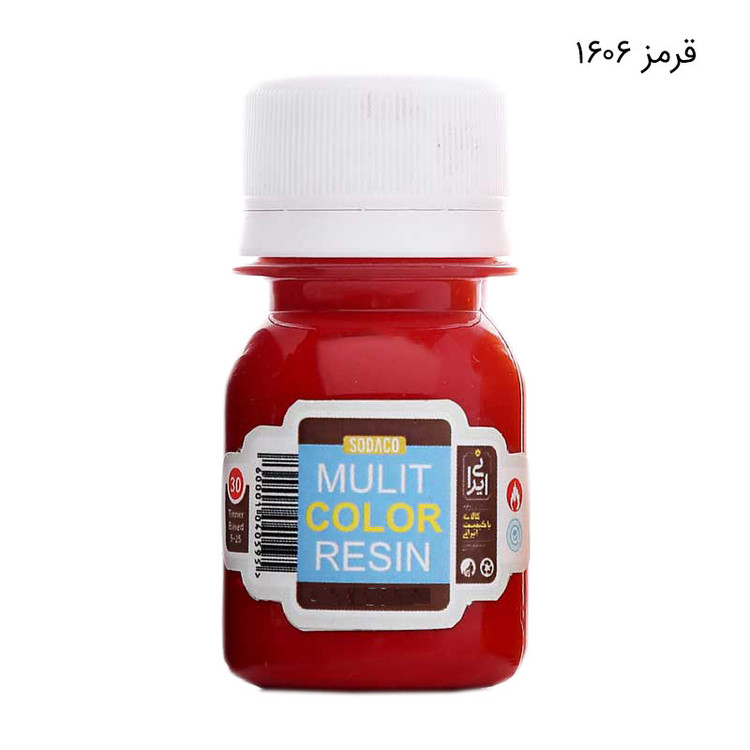 رنگ رزین سوداکو مدل مولتی رزین حجم 30 میلی لیتر