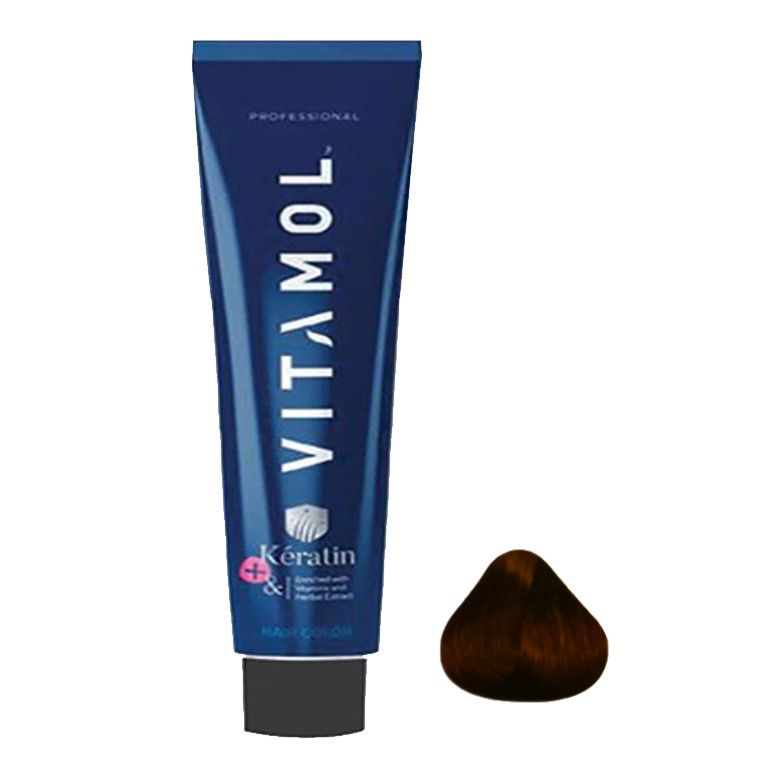 رنگ مو ویتامول سری Viulet شماره 4.20 حجم 120 میلی لیتر رنگ شرابی تیره