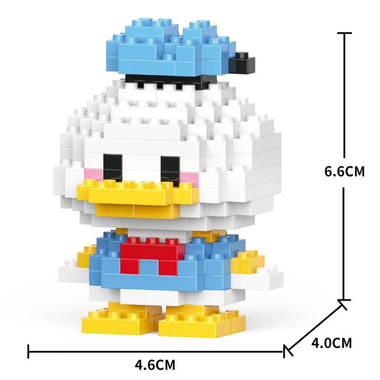 ساختنی 150 تکه جیسی بریکس مدل دونالد داک(Donald Duck) کد W-007