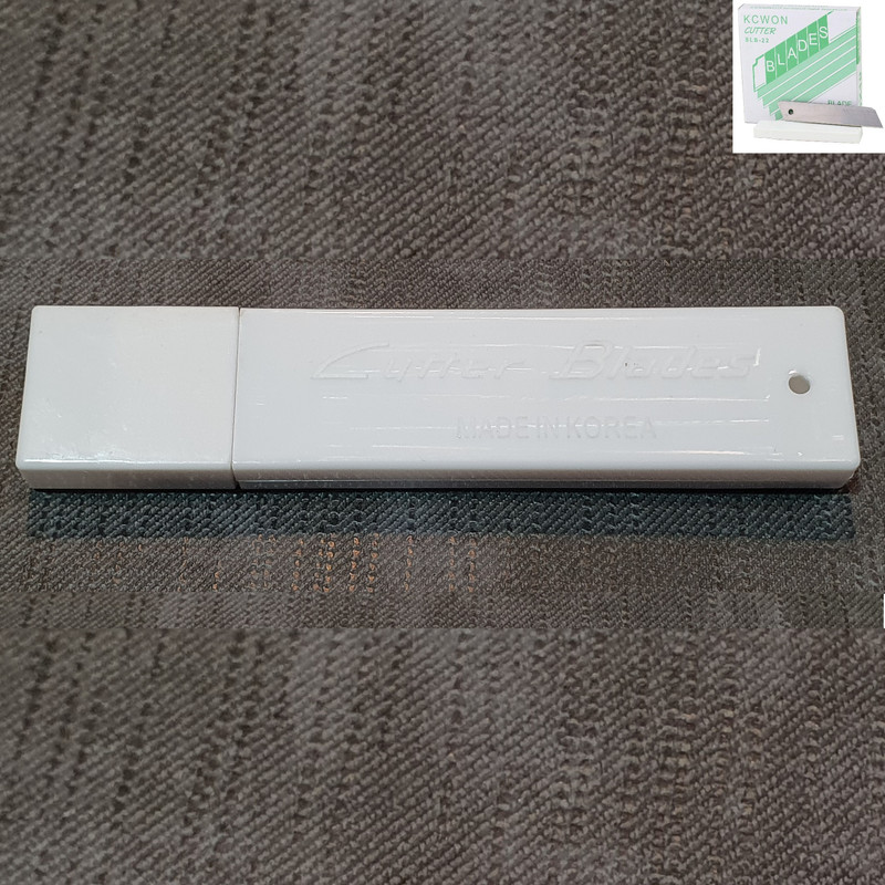 تیغ کاتر کی سی ون مدل SLB-22 بسته 10 عددی