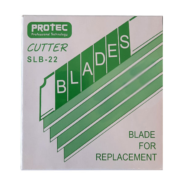 تیغ کاتر پروتک مدل SLB-22 مجموعه 500 عددی
