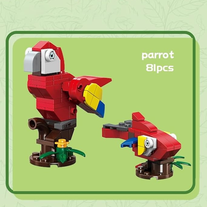 ساختنی مدل پرندگان طرح PARROT کد 1991003