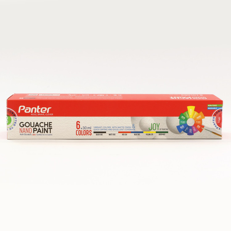گواش 6 رنگ پنتر کد GP-711-6