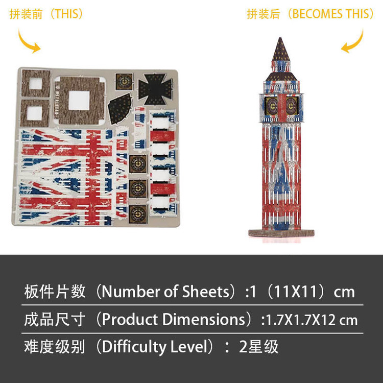ساختنی مدل Big Ben