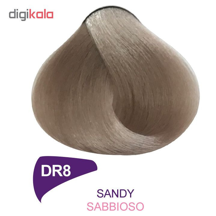 رنگ مو دینوری سری Professional شماره DR8 حجم 100 میلی لیتر رنگ شنی
