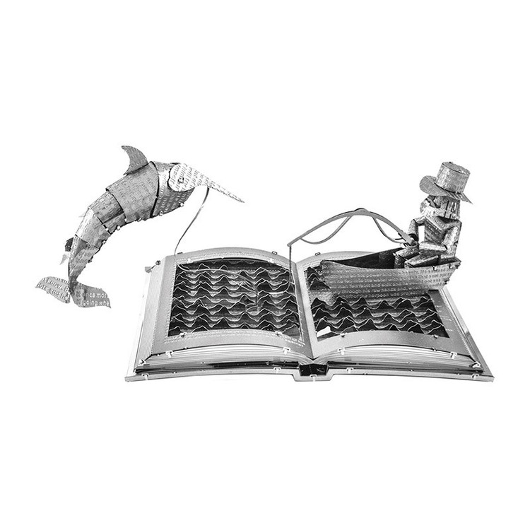 ساختنی مدل The Old Man and the Sea Book