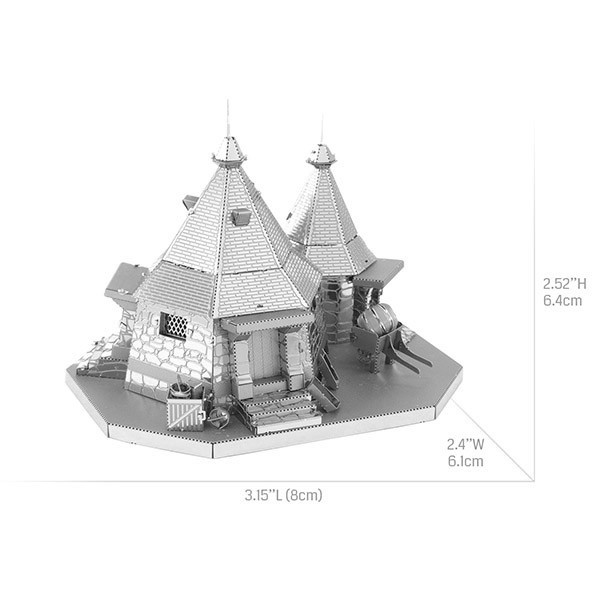 ساختنی مدل Rubeus Hagrid Hut