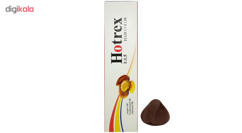 رنگ مو هاترکس سری Chocolate شماره 5.7 حجم 100 میلی لیتر رنگ شکلاتی قهوه ای روشن