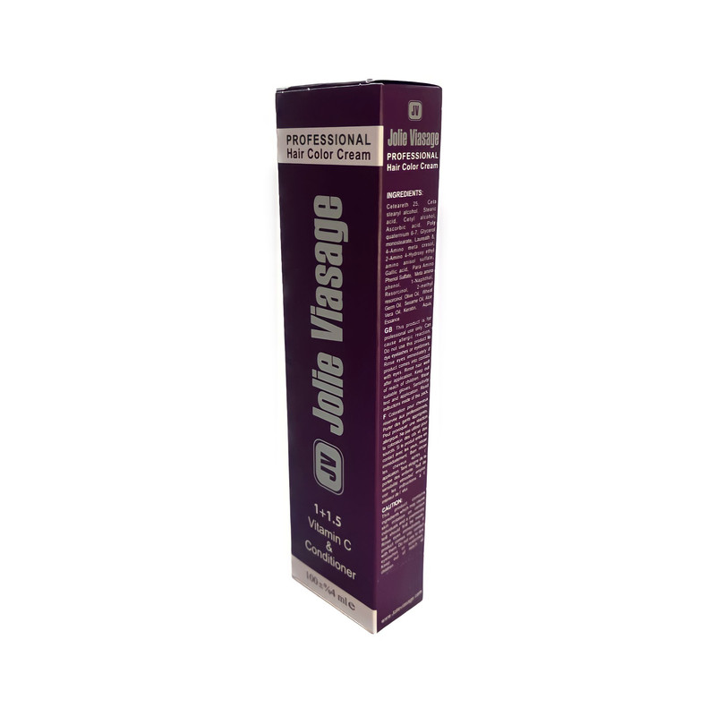 رنگ مو ژولیا ویسیژ شماره c5-6.1 حجم 100 میلی لیتر رنگ بلوند دودی تیره