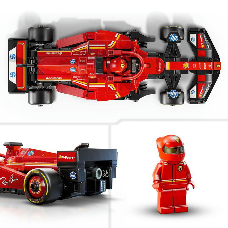 لگو سری اسپید مدل Ferrari SF-24 F1 Race Car کد 77242
