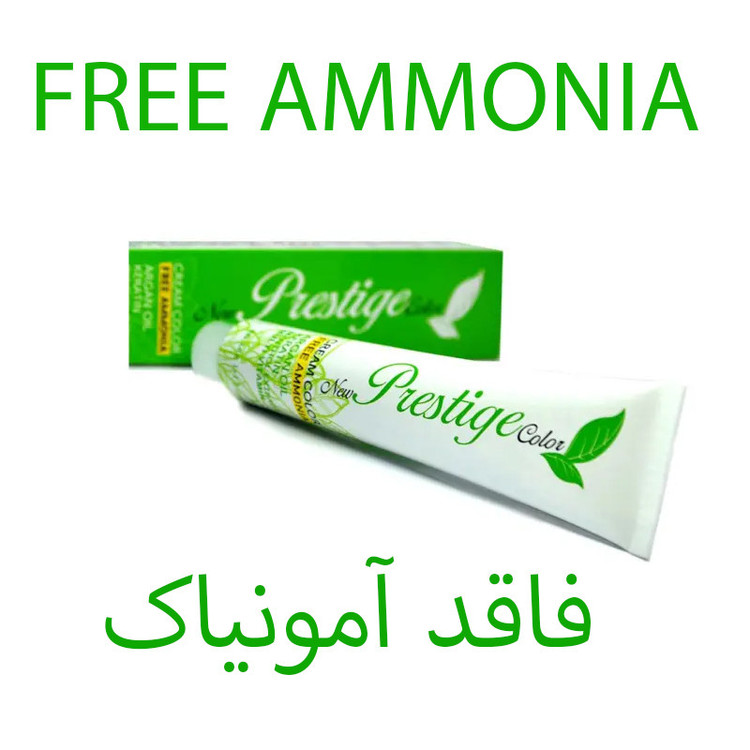 رنگ مو نیو پرستیژ کالر شماره 9 حجم 100 میلی لیتر رنگ بلوند خیلی روشن به همراه اکسیدان نیو پرستیژ کالر مدل 2 نه درصدی حجم 150 میلی لیتر