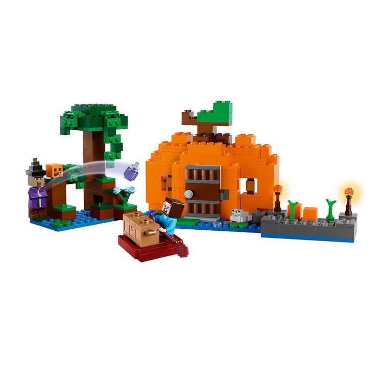 ساختنی مدل مزرعه کدو Pumpkin Farm سری ماینکرافت Minecraftn کد 31248