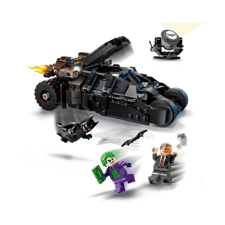 لگو 429 تکه سری DC مدل Batman Tumbler vs Two-Face and The Joker کد 76303