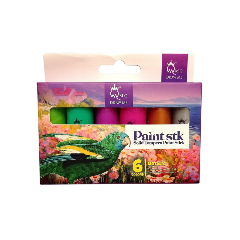 گواش ام کیو مدل استیکی بسته 6 عددی