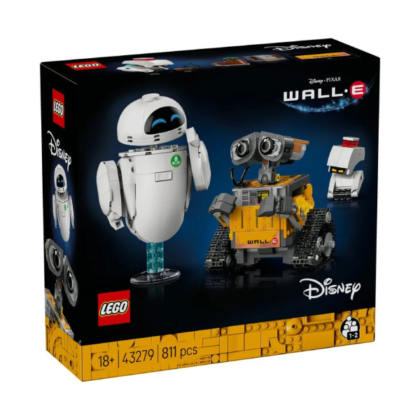 لگو 811 تکه سری دیزنی مدل Disney WALL-E and EVE 43279