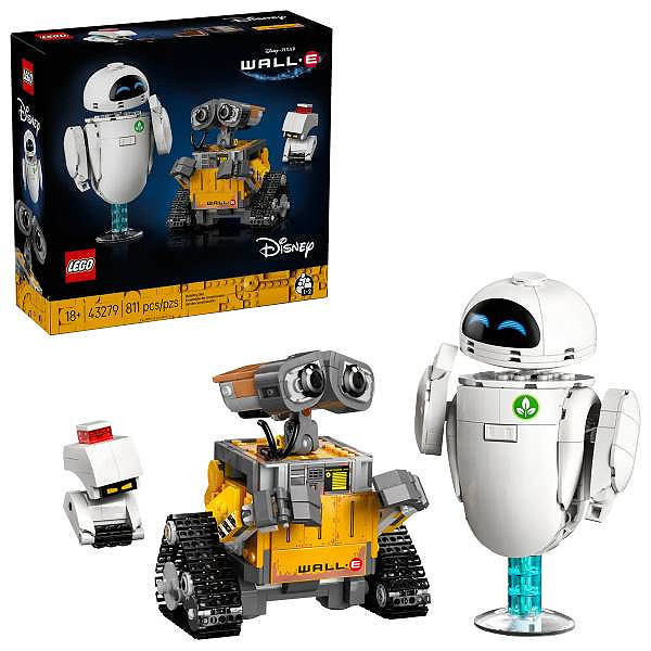لگو 811 تکه سری دیزنی مدل Disney WALL-E and EVE 43279
