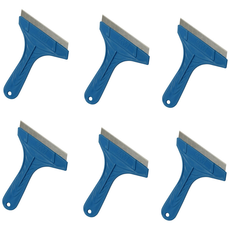 کاتر شیشه پاک کن سام مدل MTSN-Cutter-6 بسته 6 عددی