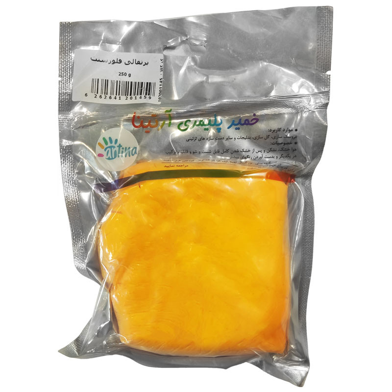 خمیر مجسمه سازی آرتینا مدل پلیمری کد Fluor-02