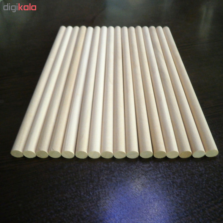 میله چوبی آرنگ مدل GRD2009_25 بسته 25 عددی
