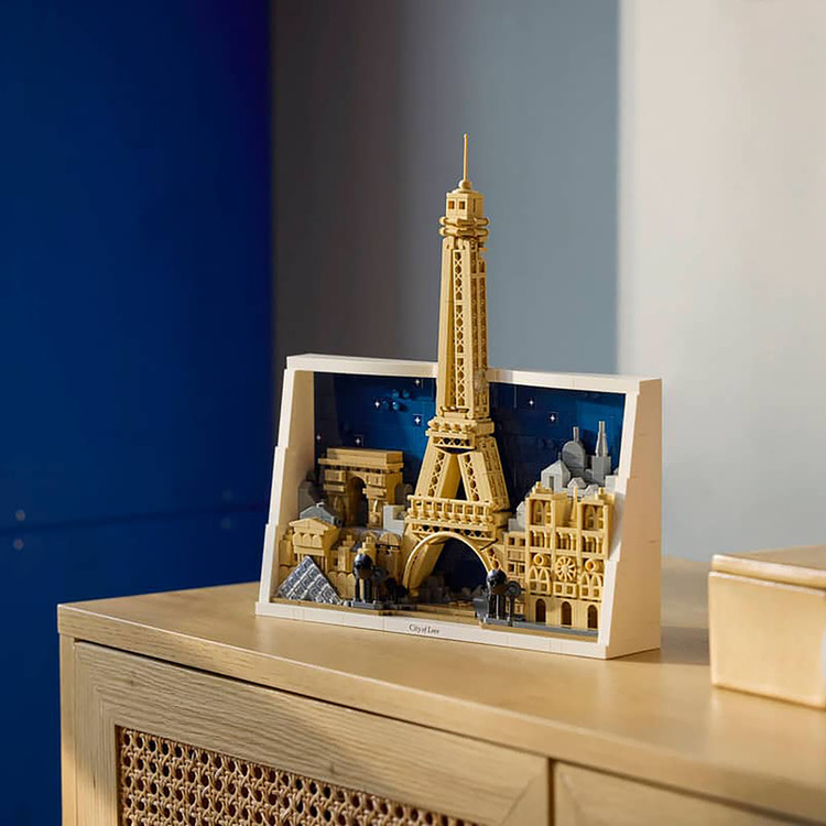 لگو 958 تکه سری Architecture مدل Paris – City of Love کد 21064