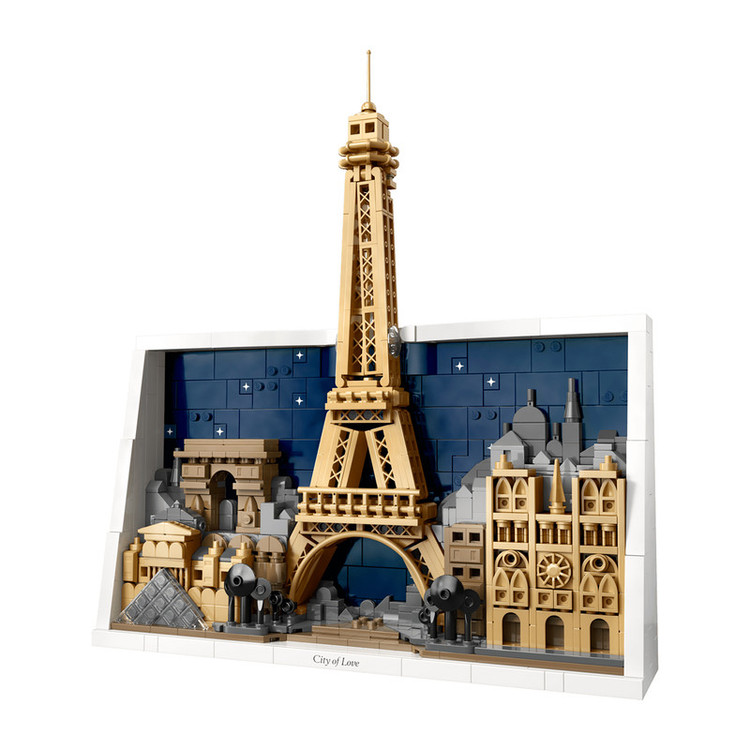 لگو 958 تکه سری Architecture مدل Paris – City of Love کد 21064