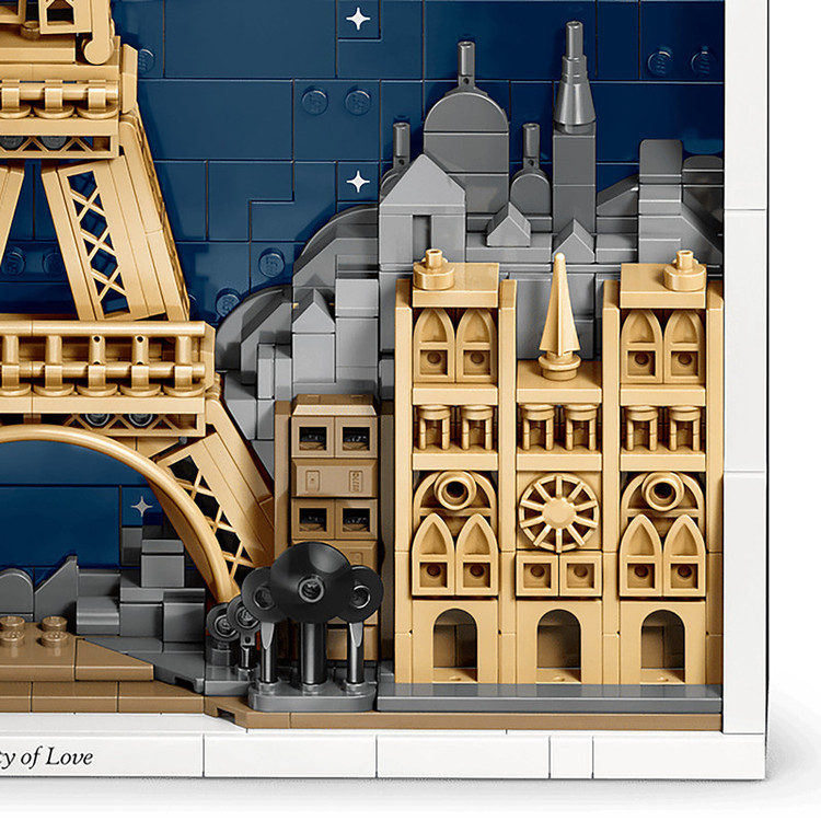 لگو 958 تکه سری Architecture مدل Paris – City of Love کد 21064