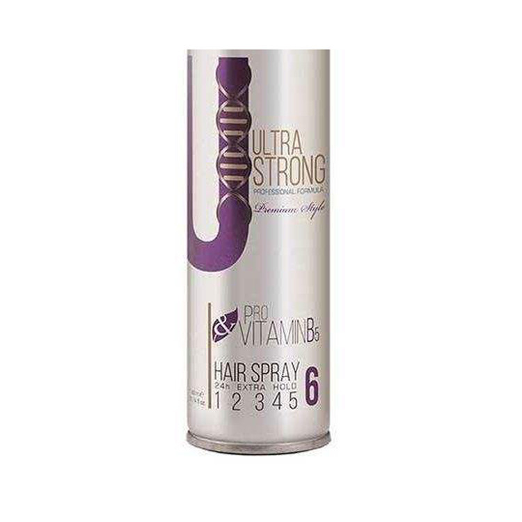 اسپری حالت دهنده مو بیول مدل Ultra Strong حجم 500 میلی لیتر