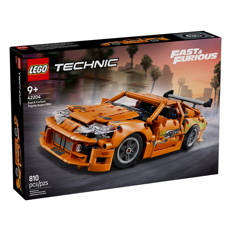 لگو سری تکنیک Fast & Furious Toyota Supra MK4 کد 42204