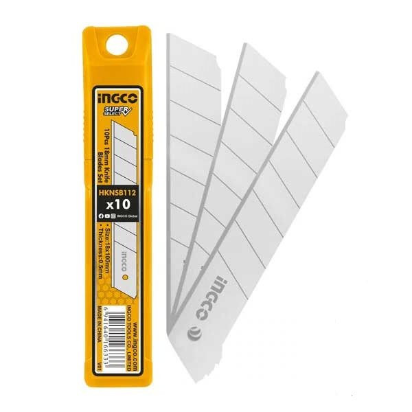 تیغ کاتر اینکو مدل HK-NSB-112 مجموعه 10 عددی