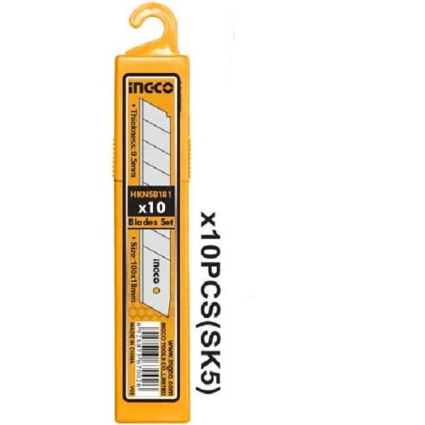 تیغ کاتر اینکو مدل HK-NSB-112 مجموعه 10 عددی