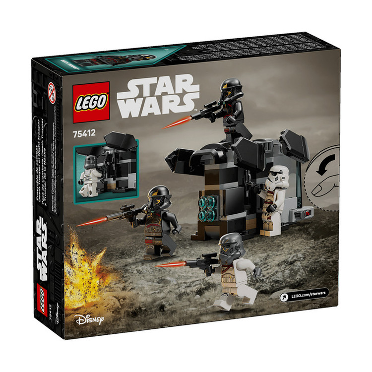 لگو 119 تکه سری Star Wars مدل Death Trooper and Night Trooper Battle Pack کد 75412