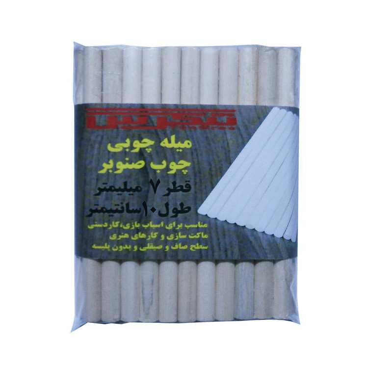 میله چوبی تنگرس مدل SG-010-07 بسته 34 عددی