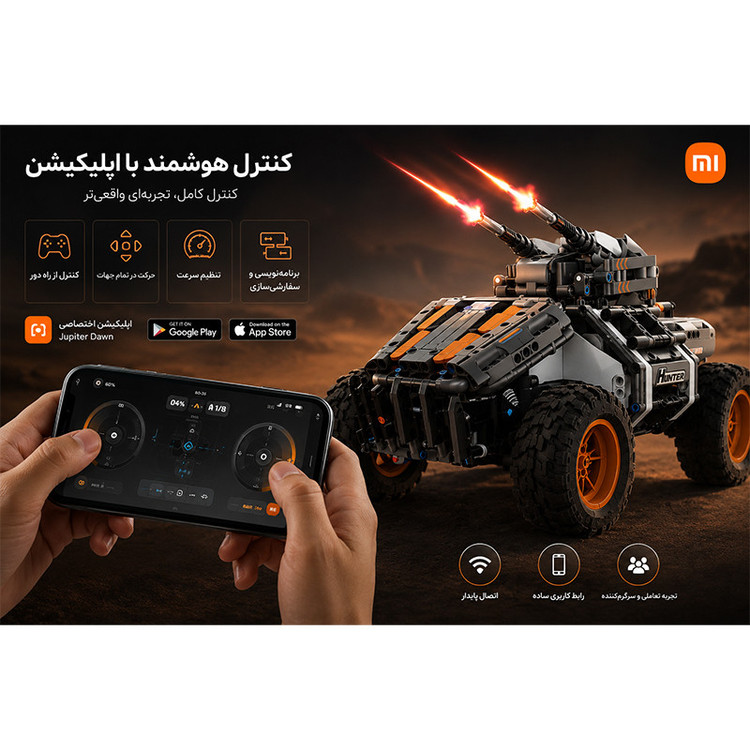 ساختنی 1040 قطعه شیائومی مدل Jupiter of Dawn