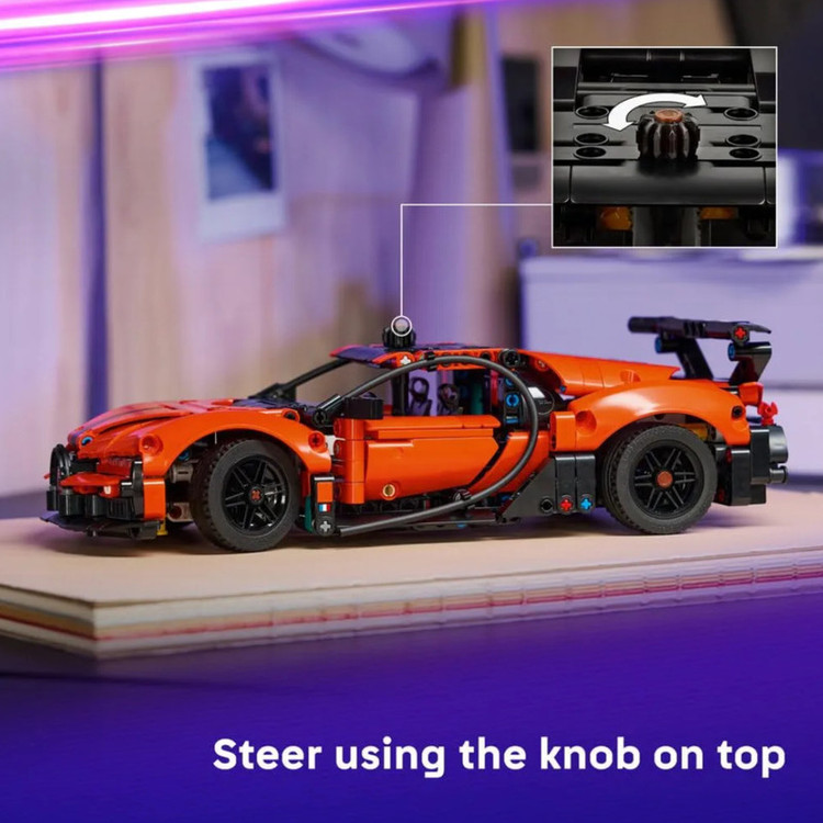 لگو ۷۷۱ تکه سری تکنیک Bugatti Chiron Pur Sport کد 42222