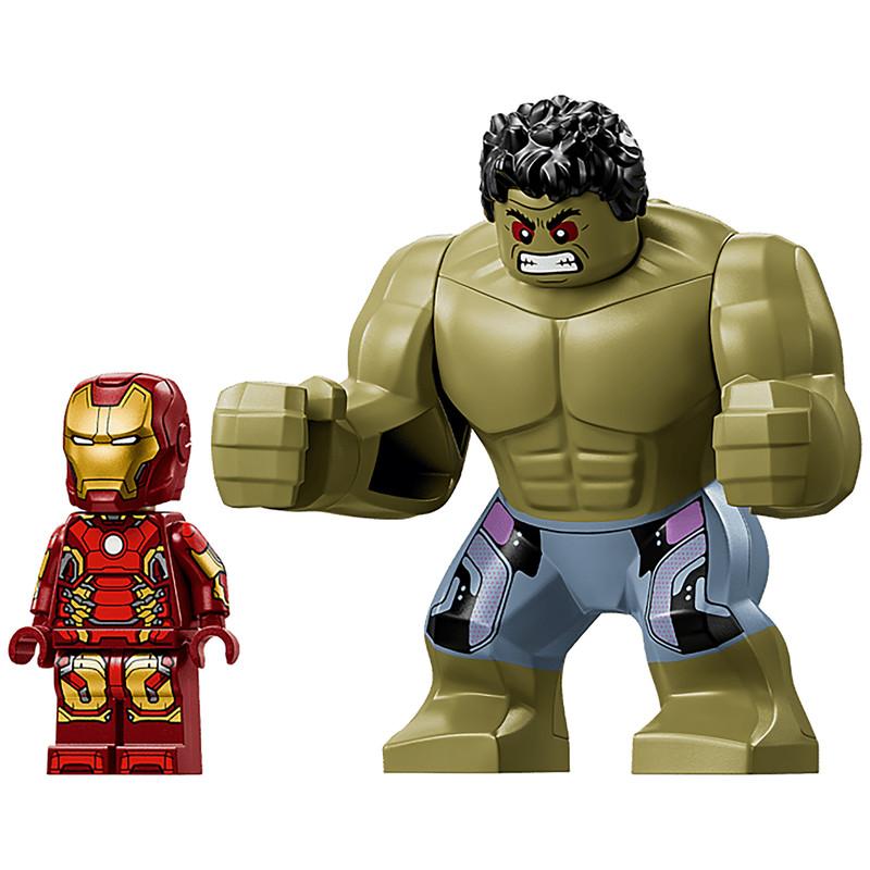 لگو 413 تکه سری Marvel مدل Epic Battle: Hulkbuster vs. The Hulk کد 76343