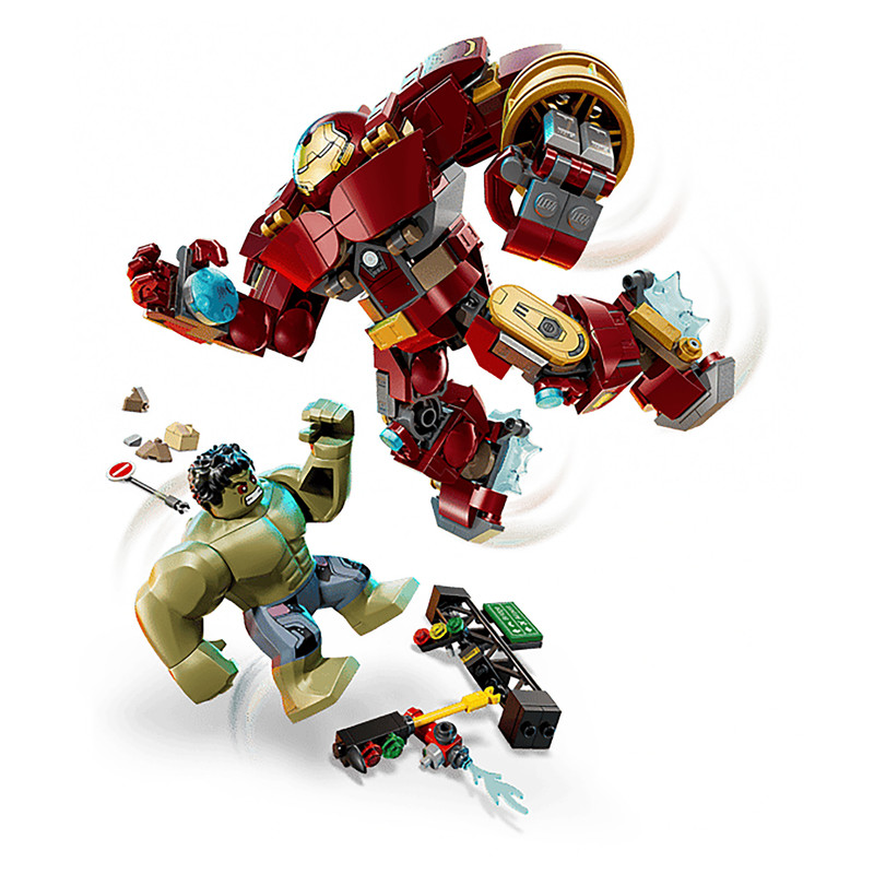 لگو 413 تکه سری Marvel مدل Epic Battle: Hulkbuster vs. The Hulk کد 76343