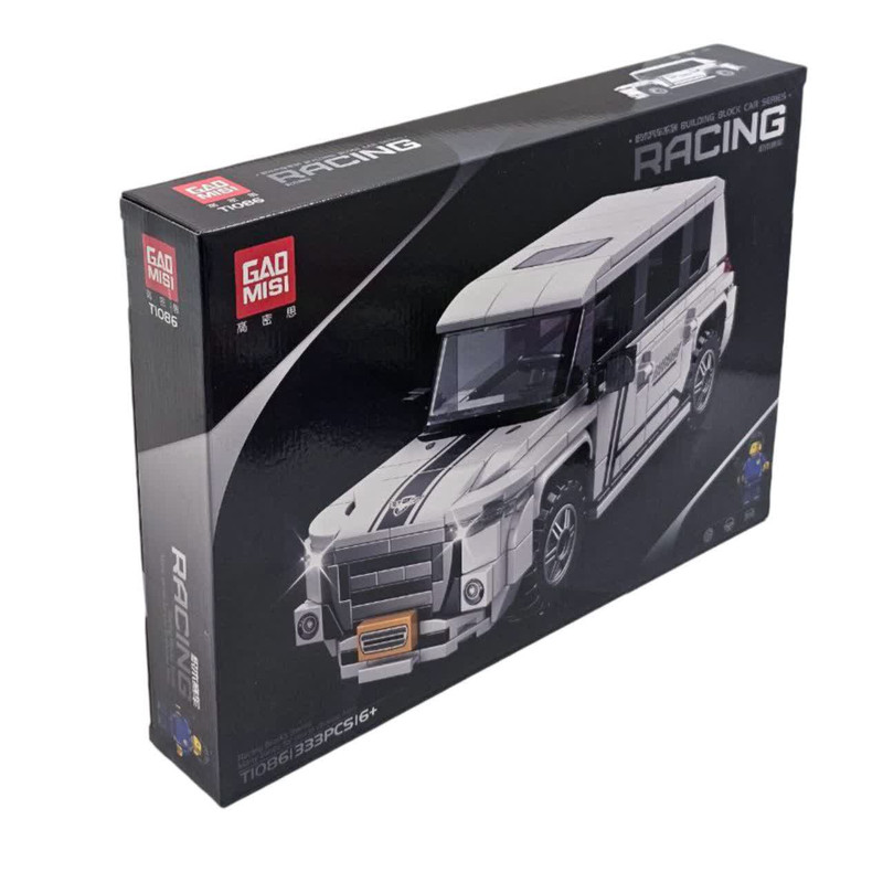 ساختنی 333 تکه ناب سل مدل لندروور کلاسیک اسپرت کد LANDROVER BUILDING BLOCKS SPORT CAR 333 PCS T1086
