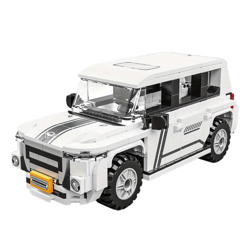 ساختنی 333 تکه ناب سل مدل لندروور کلاسیک اسپرت کد LANDROVER BUILDING BLOCKS SPORT CAR 333 PCS T1086