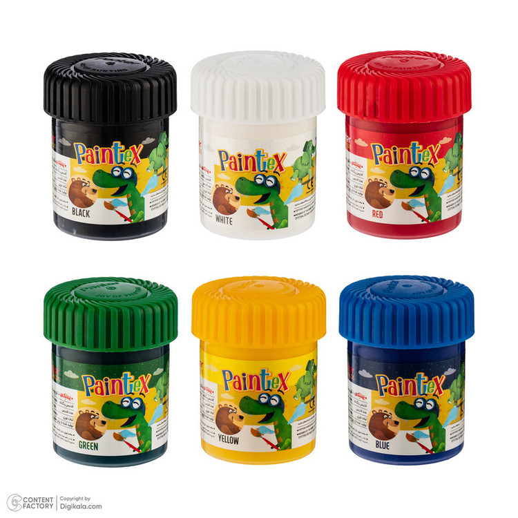گواش پنتر یونیسف مدل Paintex بسته 6 عددی