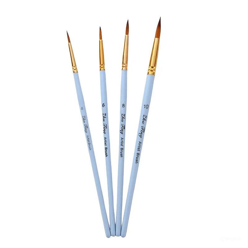 قلم مو گرد ژوتینگ مدل 401R کد Blue مجموعه 4 عددی