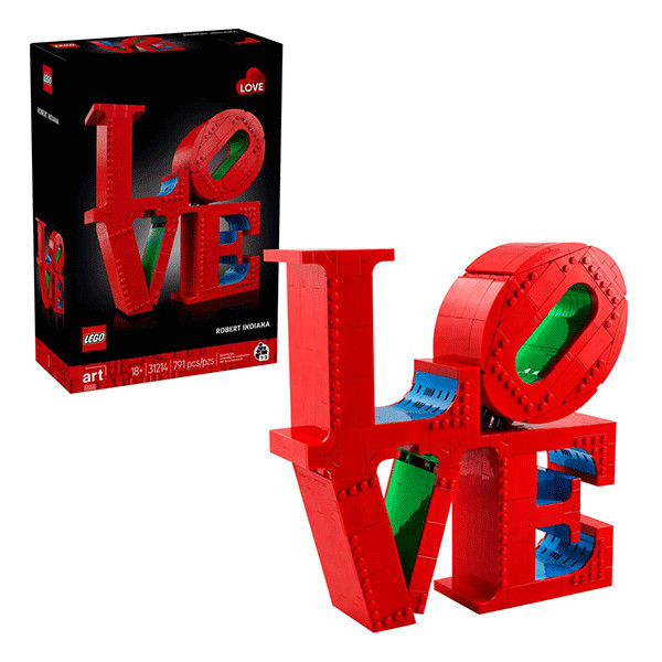 لگو 791 تکه سری آرت مدل LOVE کد 31214