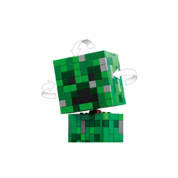 لگو سری Minecraft The Creeper Toy کد 21276