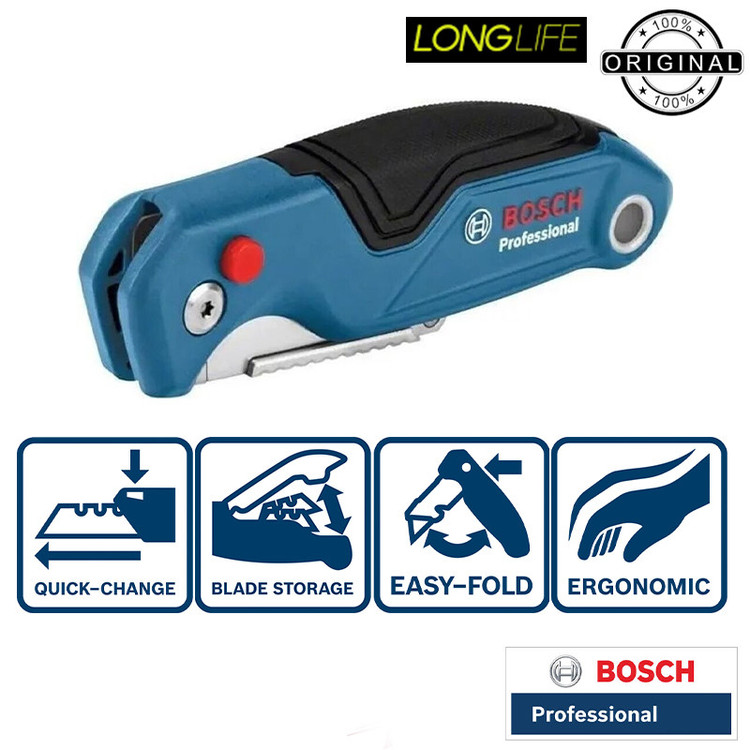 کاتر فوق حرفه ای بوش مدل Knife Professional 3 Blade
