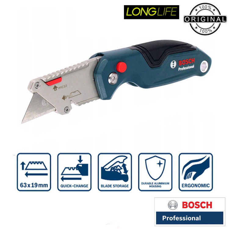 کاتر فوق حرفه ای بوش مدل Knife Professional 3 Blade