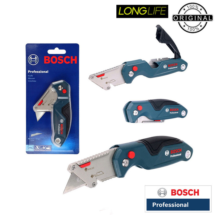 کاتر فوق حرفه ای بوش مدل Knife Professional 3 Blade