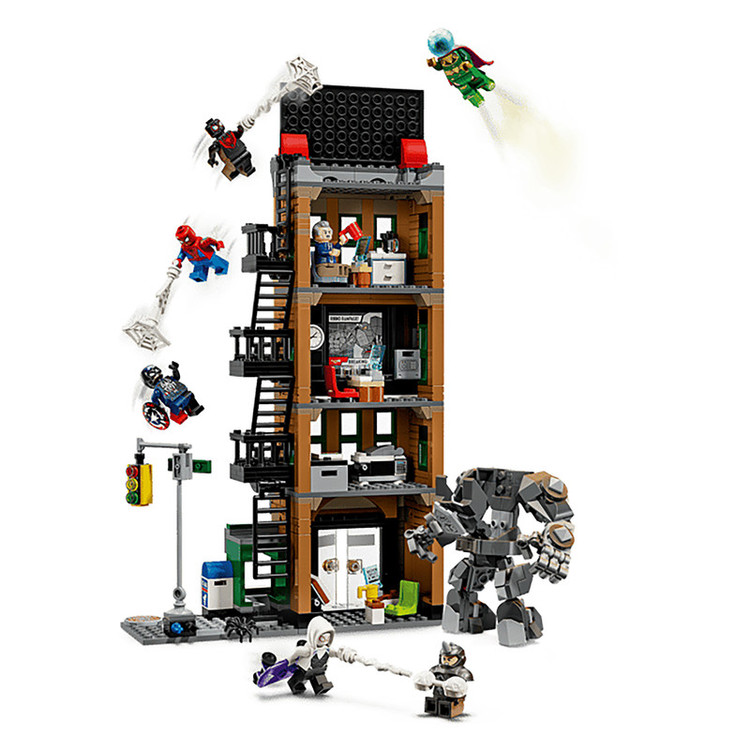 لگو 781 تکه سری Marvel مدل Spider-Man vs. Mysterio: The Daily Bugle کد 76342